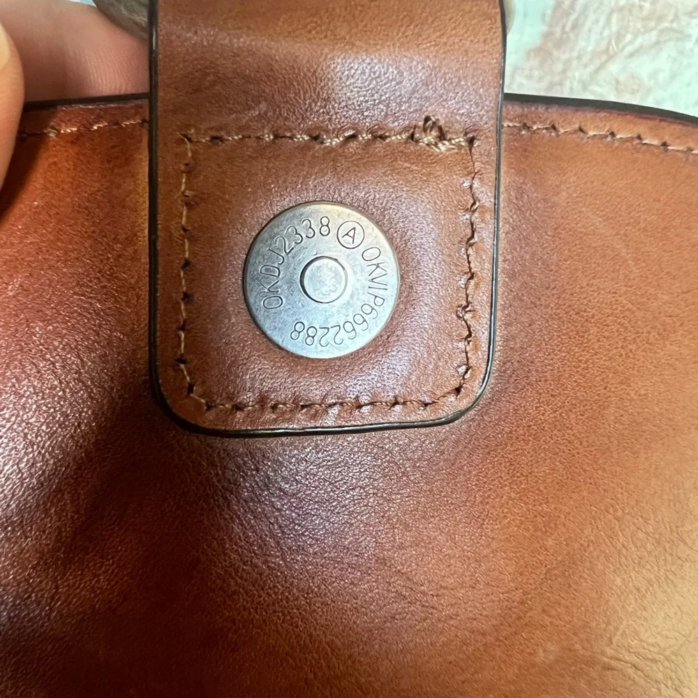 Women's Vintage Leather Backpack, New Buckle School Bag. - Picture 12 of 13